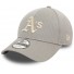 Cap New Era 9Forty - Oakland Athletics - Pivot Knit - Light grey