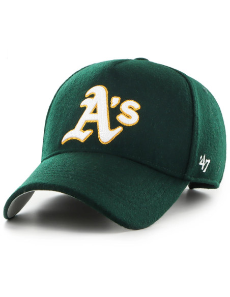 47 CAP MLB OAKLAND ATHLETICS CHAIN STITCH OFFSIDE DT DKGREEN