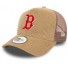 Cap - Boston Red Sox - Corduroy - 9Forty - Trucker - Beige