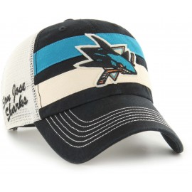 Cap '47 - San Jose Sharks - Trucker - Boon Clean Up - Black
