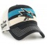 Cap '47 - San Jose Sharks - Trucker - Boon Clean Up - Black