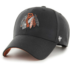 47 NHL CAP CHIACGO BLACKHAWKS BALLPARK SNAP MVP BLACK