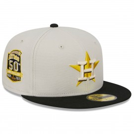 New Era 59fifty Cap - Houston Astros - Two Tone Stone - Grey