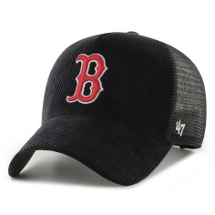 47 CAP MLB BOSTON RED SOX THICK CORDUROY MESH MVP DT BLACK