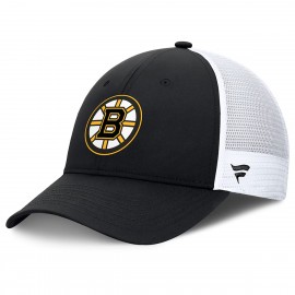 Fanatics Cap - Boston Bruins - Authentic Pro - Trucker - Black