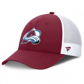 Fanatics Cap - Colorado Avalanche - Authentic Pro - Trucker - Burgundy