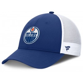 Fanatics Cap - Edmonton Oilers - Authentic Pro - Trucker - Blue