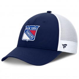 Fanatics Cap - New York Rangers - Authentic Pro - Trucker - Navy Blue