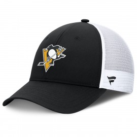Fanatics Cap - Pittsburgh Penguins - Authentic Pro - Trucker - Black