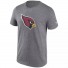 T-Shirt - Arizona Cardinals - Primary Logo - Fanatics - Grey