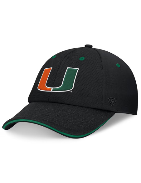 Miami Hurricanes Unstructured Quick Release Cap