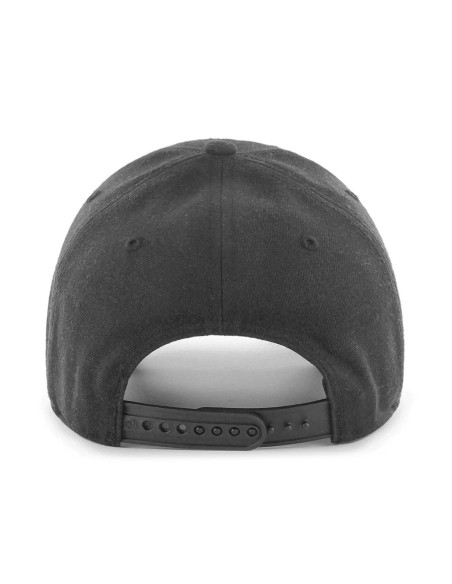 NHL CAP DETROIT RED WINGS METALLIC SNAP MVP BLACK
