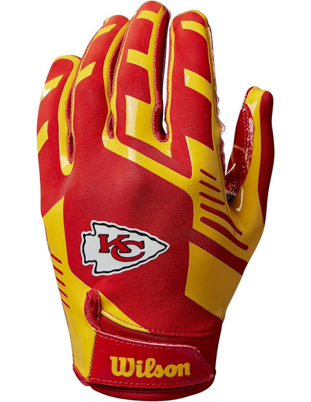 AD NFL STRETCH FIT GLOVES KC	