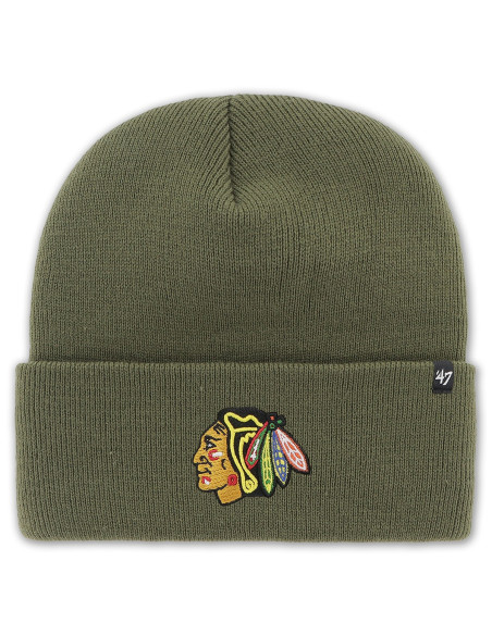 47 BEANIE NHL CHICAGO BLACKHAWKS HAYMAKER SANDALWOOD