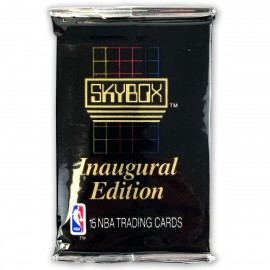 NBA Trading Cards Pack - Skybox Inaugural Edition 1990 - 15 cards