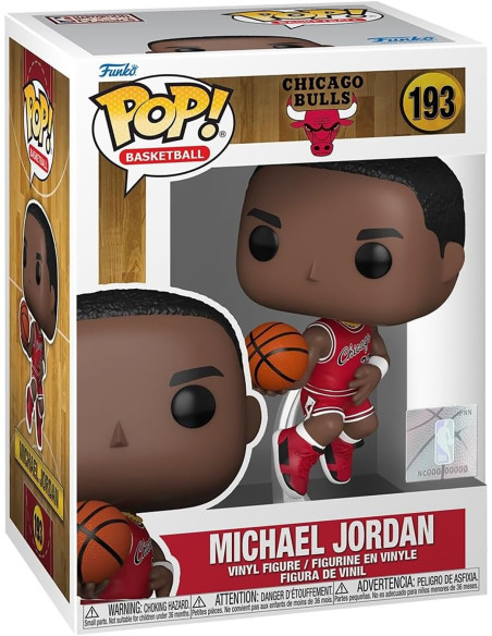 NBA Legends POP! Sports Vinyl Figurine Chicago Bulls: Michael Jordan (Rookie Season) 9 cm