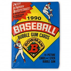 MLB Trading Cards Pack - 1990 Bowman - 14 cards