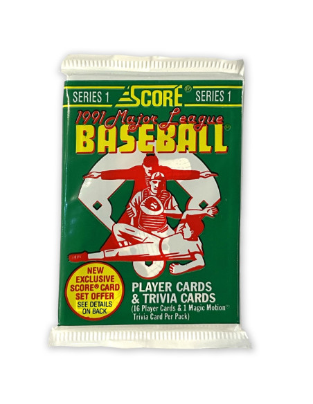 PACK SCORE 1991 MAJOR LEAGUE