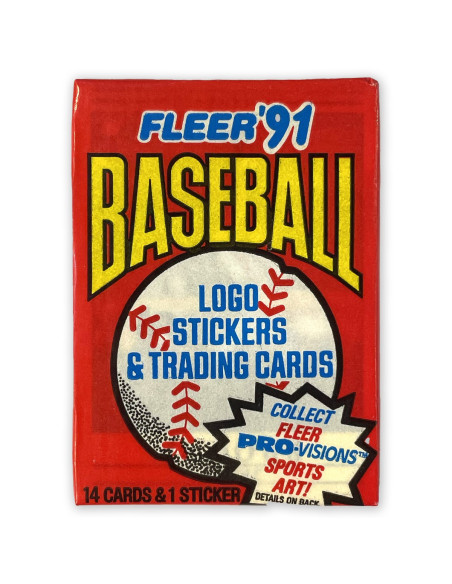 PACK FLEER BASEBALL 91