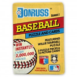 MLB Trading Cards Pack - Donruss Series 1 - 15 cards