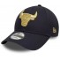 New Era 9Forty Cap Chicago Bulls Metallic Logo Black