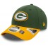 New Era 9Forty Cap Green Bay Packers Stretch Snap Green and Yellow