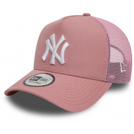 New Era Trucker New York Yankees Dark Pink