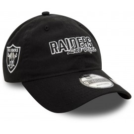 New Era 9Twenty Cap Las Vegas Raiders Script Black