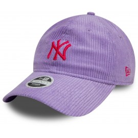 New Era 9Twenty Cap New York Yankees Corduroy Purple
