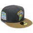 New Era 59Fifty Cap Sugar Land Space Cowboys Drop MiLB Grey and Brown