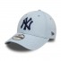 New Era 9Forty Yankees Kids Metallic Cap Pastel Blue