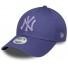 New Era 9Forty Yankees Women Metallic Cap Purple