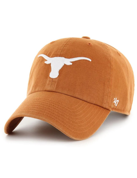 47 CAP NCAA TEXAS LONGHORNS CLEAN UP WNOLO LAB BURNT ORANGE