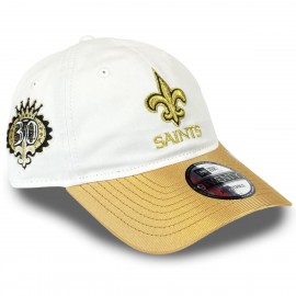 9Twenty Cap - New Orleans Saints - 30 seasons - White and Gold - New Era