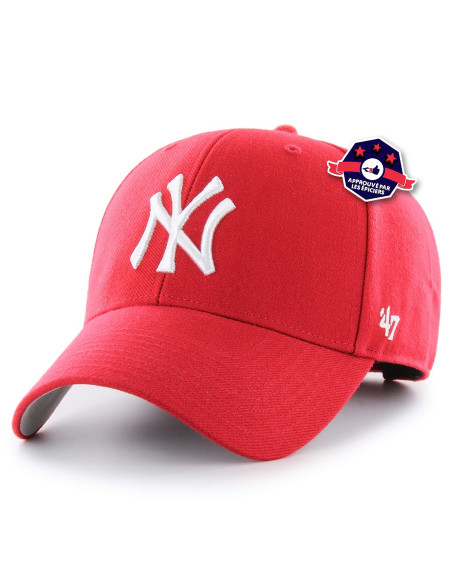 Casquette New York Rouge - '47