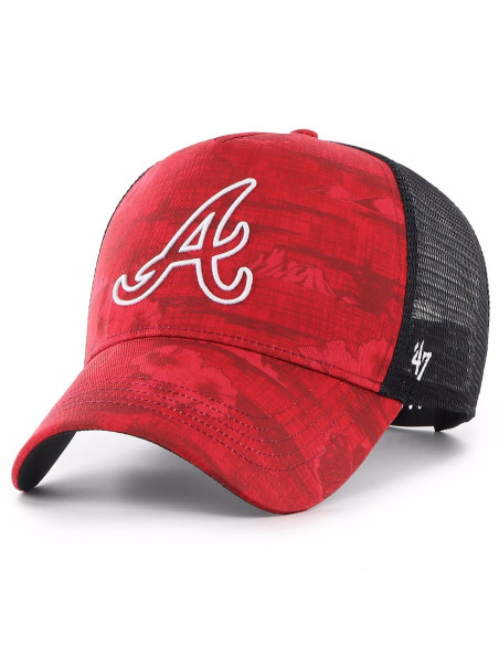 47 CAP MLB ATLANTA BRAVES FIJI OFFSIDE DT RED