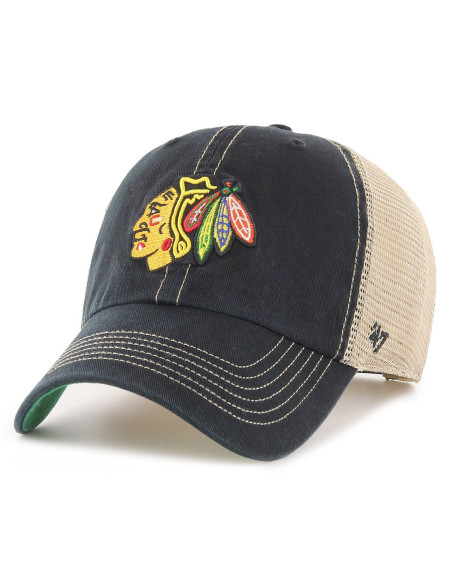 47 CAP NHL CHICAGO BLACKHAWKS TRAWLER CLEAN UP BLACK