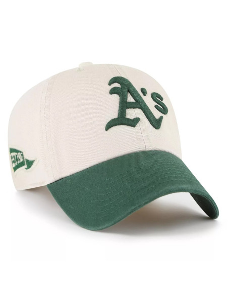 47 CAP MLB OAKLANDS ATHLETICS GRAND STAND CLEAN UP BONE