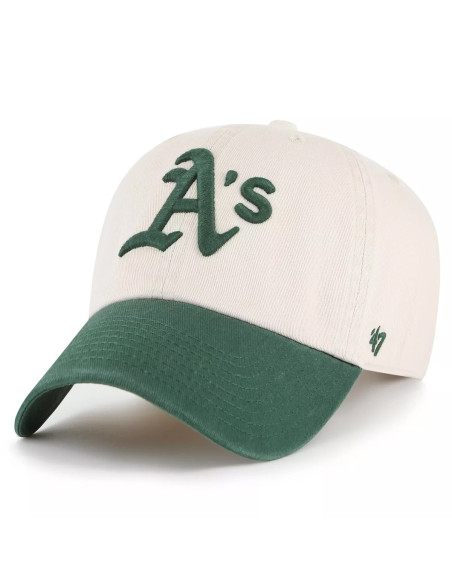 47 CAP MLB OAKLANDS ATHLETICS GRAND STAND CLEAN UP BONE