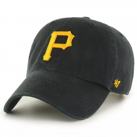 '47 Cap - Pittsburgh Pirates - Clean Up - Black