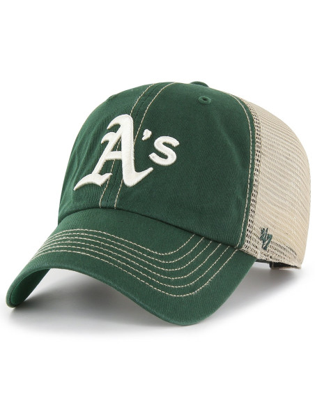 47 CAP MLB OAKLAND ATHLETICS TRAWLER CLEAN UP DARK GREEN