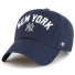 '47 Cap - New York Yankees - Script Clean Up - Navy