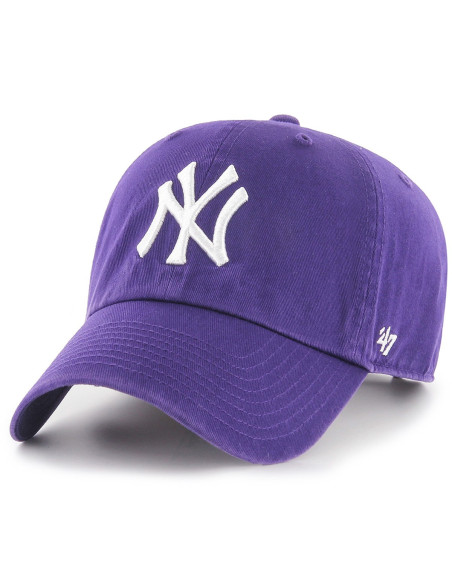 47 CAP MLB NEW YORK YANKEES CLEAN UP Purple