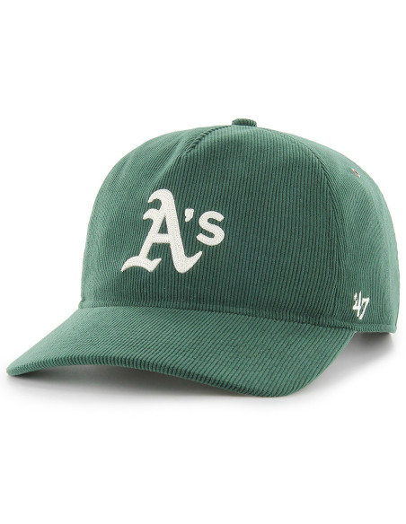 47 CAP MLB ATHLETICS THIN CORD HITCH LC DARK GREEN