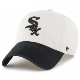 '47 Cap - Chicago White Sox - Grand Stand Clean Up - Bone/Black