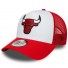 9Forty A-Frame Trucker - Chicago Bulls - Red