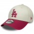 New Era 9Forty Cap - Los Angeles Dodgers - Side Script - Cream