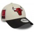 New Era 9Forty Cap - Chicago Bulls - Contrast Patch - Cream