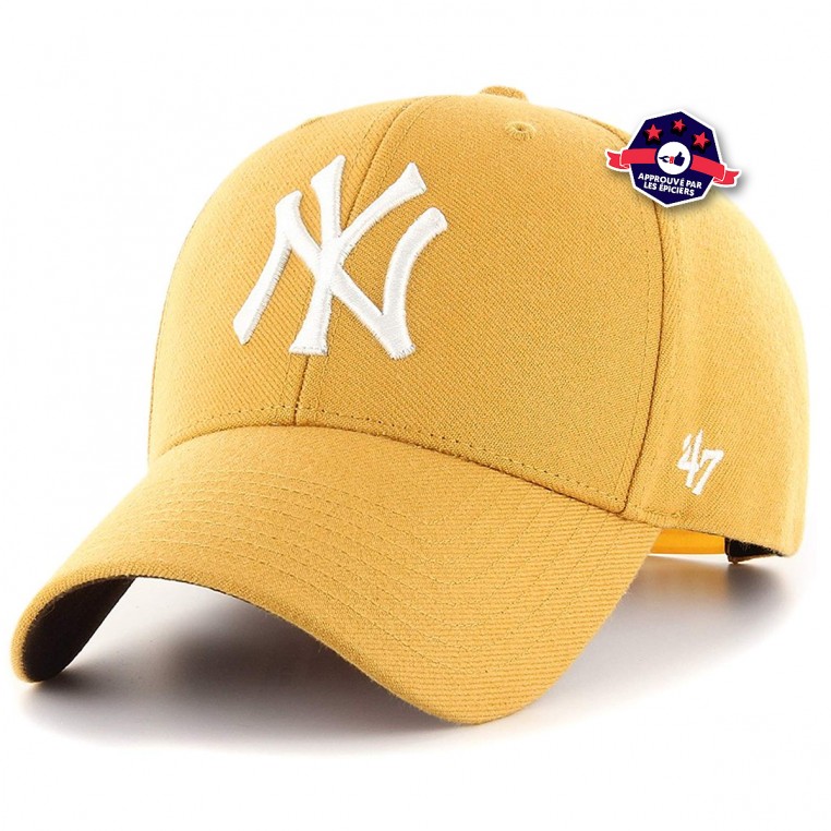 Cap '47 - Yankees - wheat color