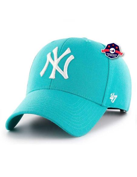 Casquette '47 - Yankees - Bleu Sarcelle
